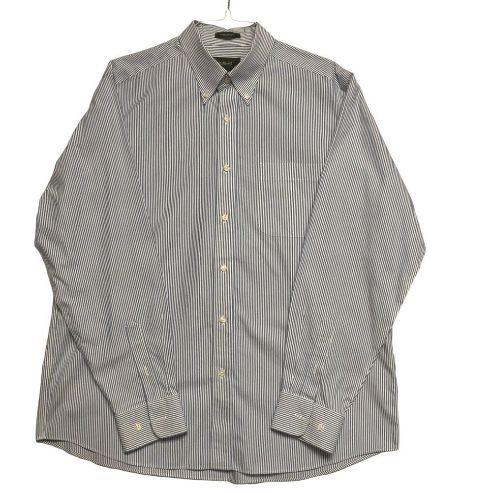 EDDIE BAUER MENS BUTTON DOWN LONG SLEEVE SHIRT L
